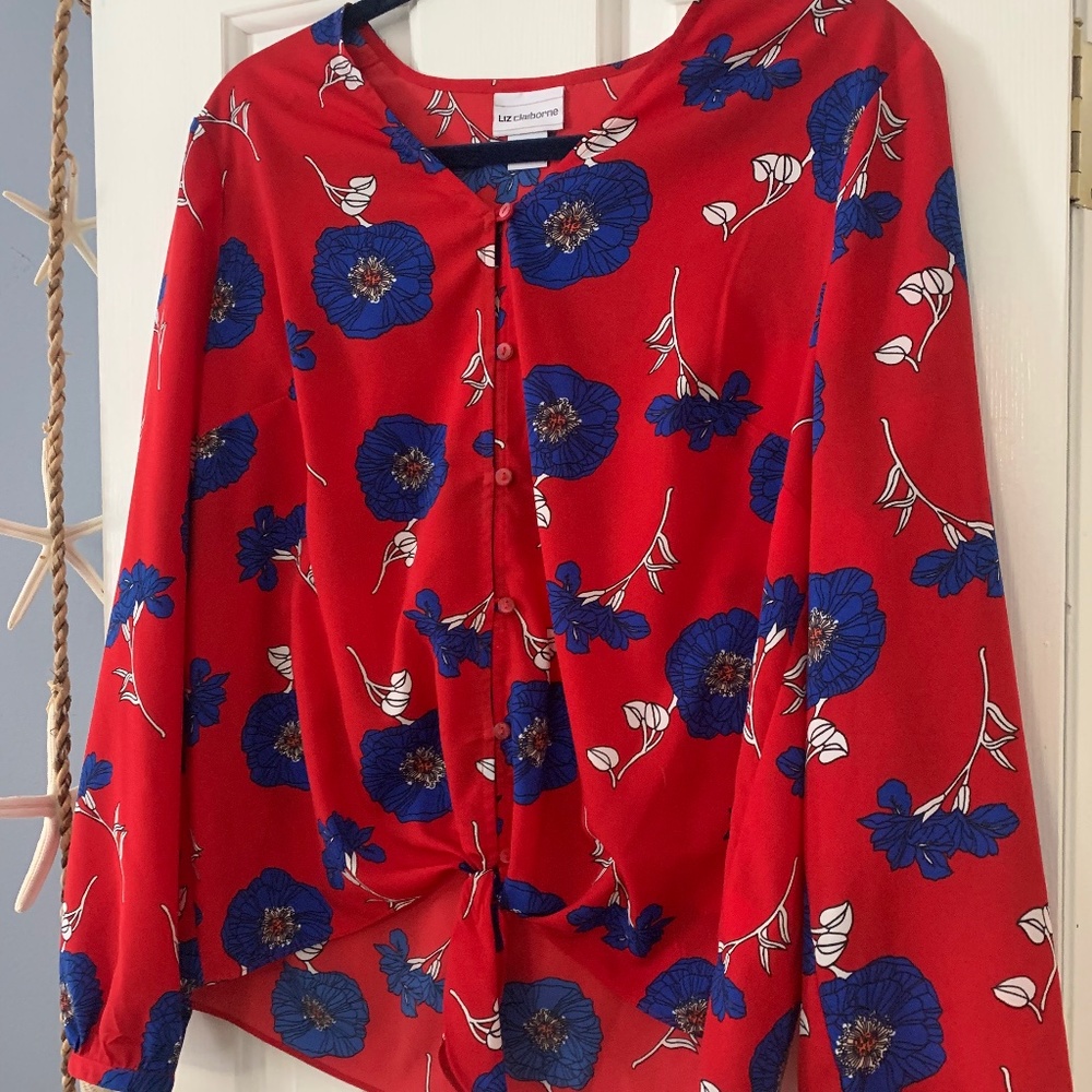 Rich colored  long sleeve shirt